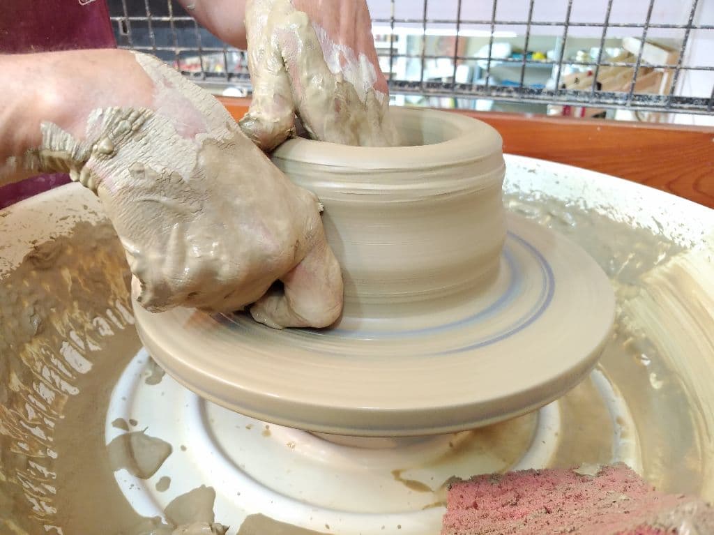 Curso de iniciación al torno de alfarero